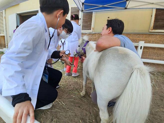 렛츠런파크 부산경남 늘봄학교 프로그램. 렛츠런파크 부산경남 제공