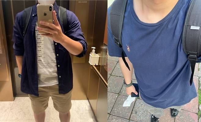 28일 반바지, 편한 티셔츠 차림등 으로 출근하는 IT 개발자들/사진=유지희 기자