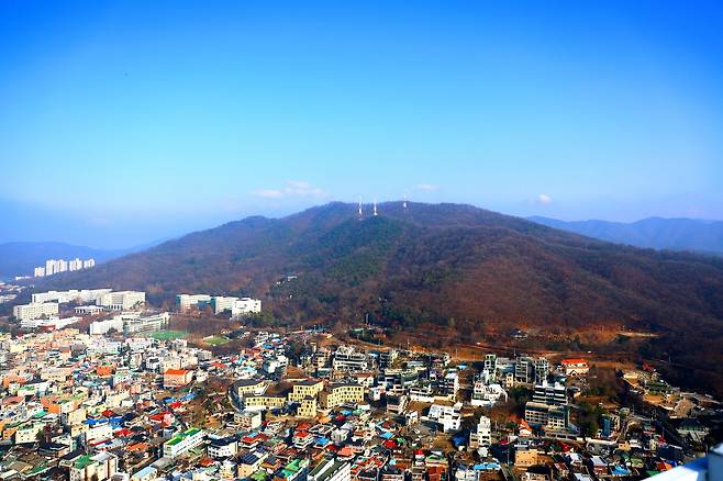 우암산 전경 [청주시 제공. 재판매 및 DB금지]