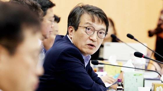 김의겸 더불어민주당 의원. 연합뉴