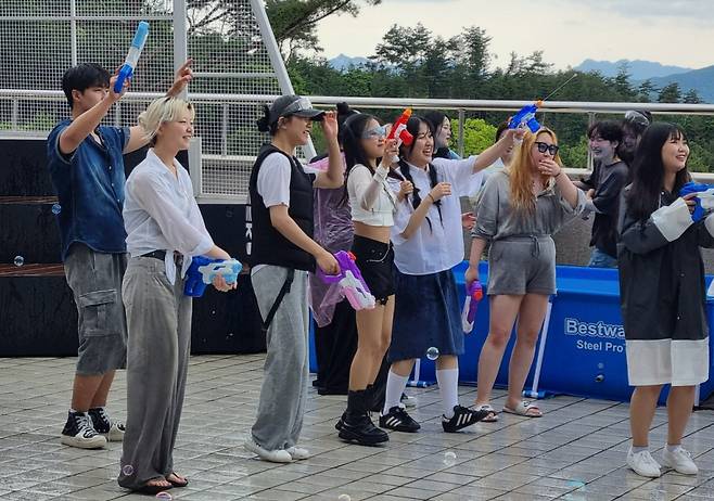 대경대 남양주캠퍼스가 지역민도 함께 참여할 수 있는 '워터밤' 음악축제를 개최했다./사진제공=대경대