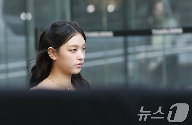 뉴진스 해린이 29일 서울 성동구 디올에서 열린 포토행사에 참석하고 있다. ⓒ News1 권현진 기자