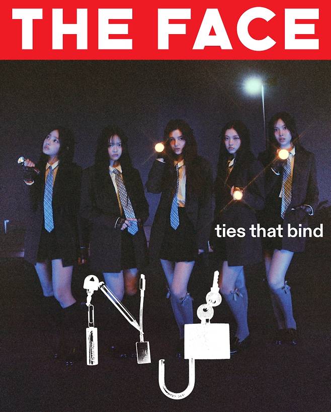 뉴진스(NewJeans)가 29일 발간된 영국 매거진 ‘The Face’ 2024 여름호(Summer Issue) 표지를 장식했다. 어도어