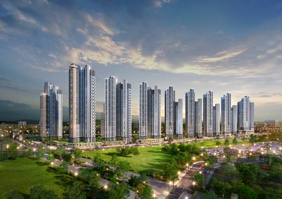 인천 제물포역 공공주택 복합개발사업 조감도. 노후 원도심이 3687가구의 대단지로 탈바꿈하는 프로젝트다. 인천도시공사