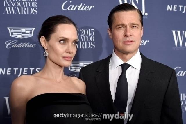 안젤리나 졸리, 브래드 피트/게티이미지코리아