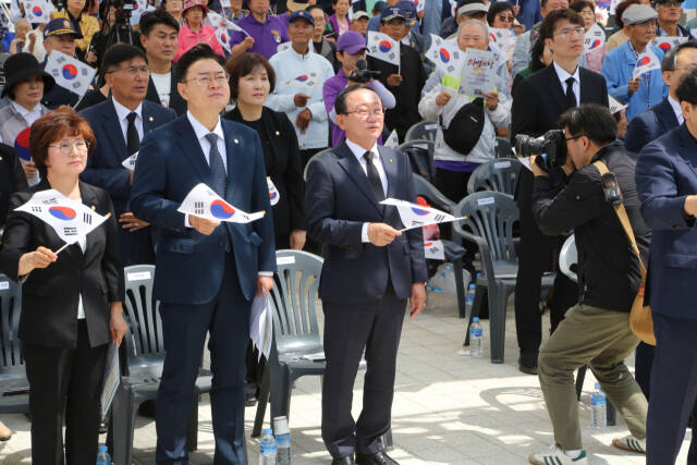 제14회 의병의 날 기념행사가 경기도 최초로 연천군에서 열렸다. 연천군 제공