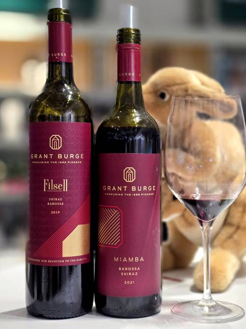 그랜트 버지 바로사 쉬라즈와 카베르네 소비뇽.