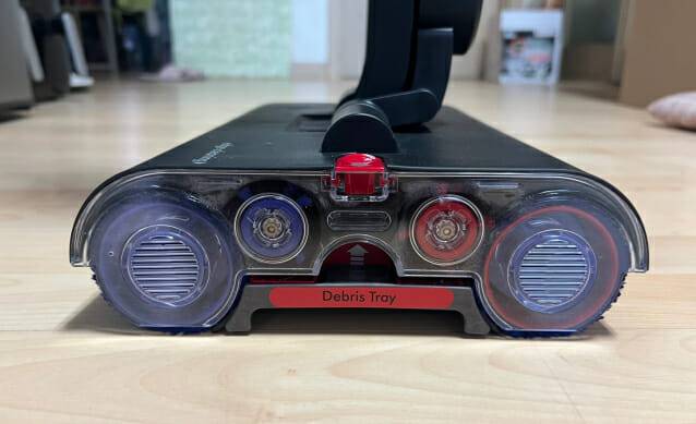 다이슨 물청소기 '워시G1' 롤러 (사진=지디넷코리아 신영빈 기자)