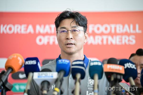 김도훈 남자 축구대표팀 감독. 서형권 기자