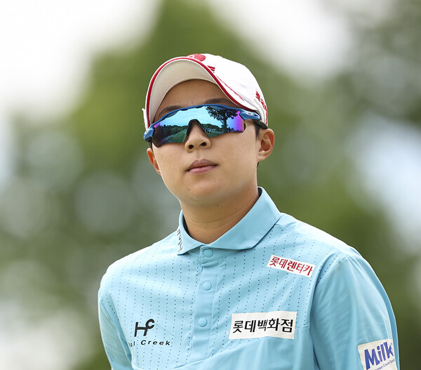 2024년 미국여자프로골프(LPGA) 투어 메이저 골프대회인 US여자오픈에 출전한 김효주 프로가 최종라운드에서 경기하는 모습이다. 사진제공=USGA/Dustin Satloff