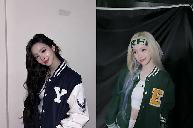 에스파 카리나, 윈터 / 사진 = 카리나, 윈터 SNS 갈무리