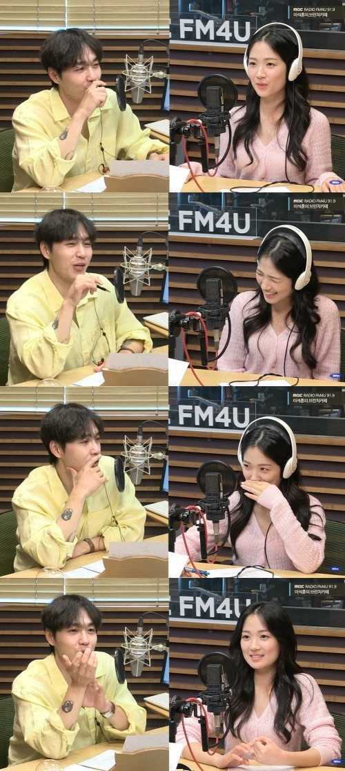 사진=왼쪽부터 이석훈, 김혜윤/MBC FM4U ‘이석훈의 브런치카페’ 캡처