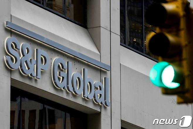 신평사 S&P 글로벌 로고. ⓒ 로이터=뉴스1 ⓒ News1 박형기 기자