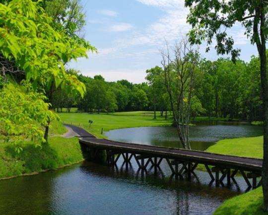 북해도 니도무 골프리조트 모습