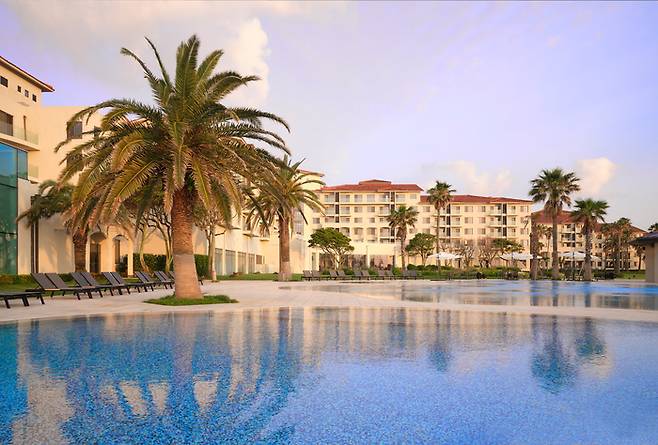 해비치 리조트 제주 야외 수영장  /사진=해비치호텔앤드리조트