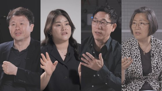 탁지원 현대종교 소장, 김혜진 법률사무소 우진 대표변호사, 진중권 광운대 교수, 이수정 경기대 교수