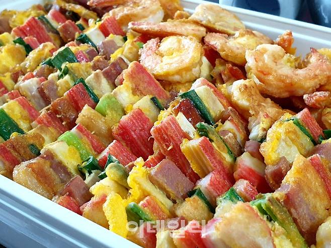 전통 꼬치구이 산적.