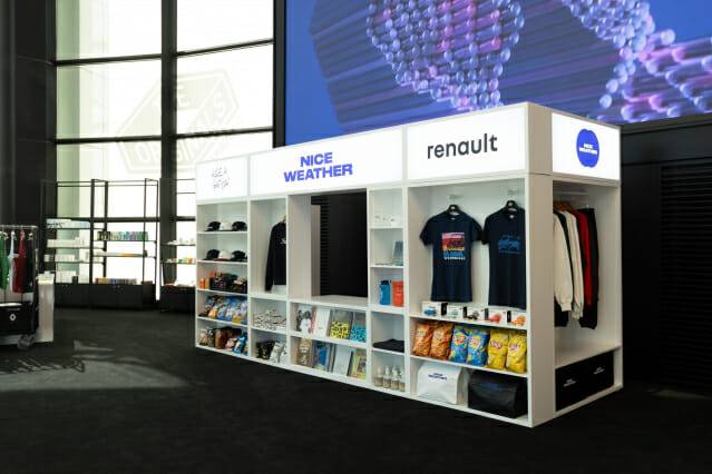 르노 성수에 입점한 나이스웨더 (사진=르노코리아)
