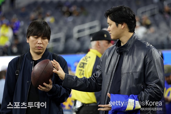 미즈하라 잇페이와 오타니 쇼헤이 / 사진=GettyImages 제공