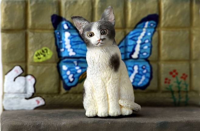 길고양이 추모 작품