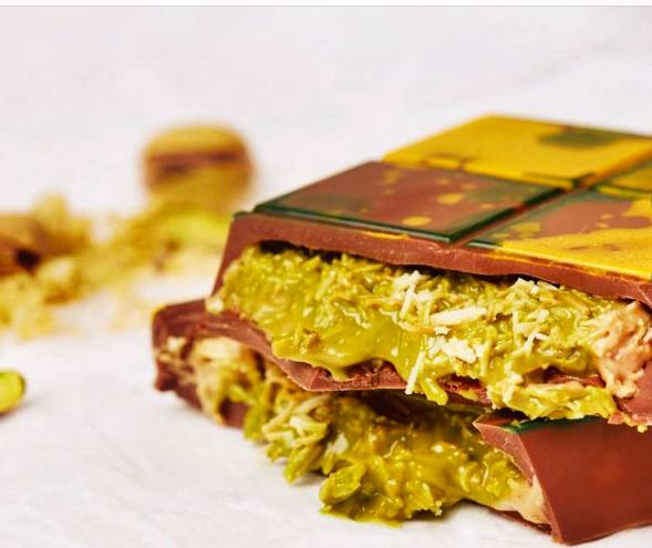 두바이 초콜릿으로 알려진 픽스사의 제품사진. [사진 = 픽스사 인스타그램 캡처]