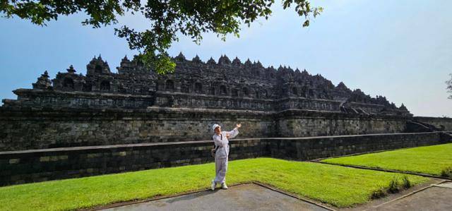 인도네시아 보로부두르 사원. 자현 스님 제공