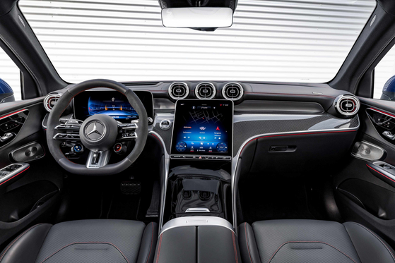 Interior of the Mercedes AMG GLC 43 [MERCEDES-BENZ KOREA]