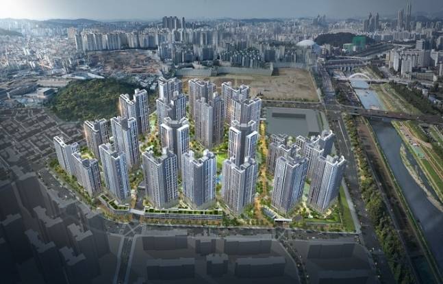 ‘철산자이 더 헤리티지’ 조감도