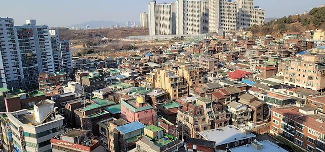 서울 송파구 마천동 일대 주택가 모습 [헤럴드경제DB]