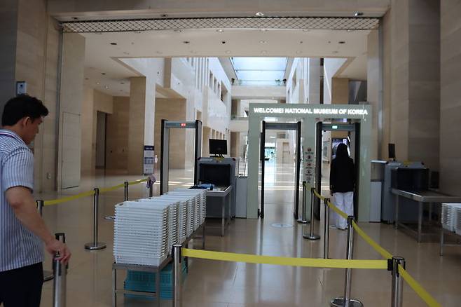 [서울=뉴시스] 국립중앙박물관 검색대 (사진=국립중앙박물관 제공) 2024.06.11. photo@newsis.com *재판매 및 DB 금지
