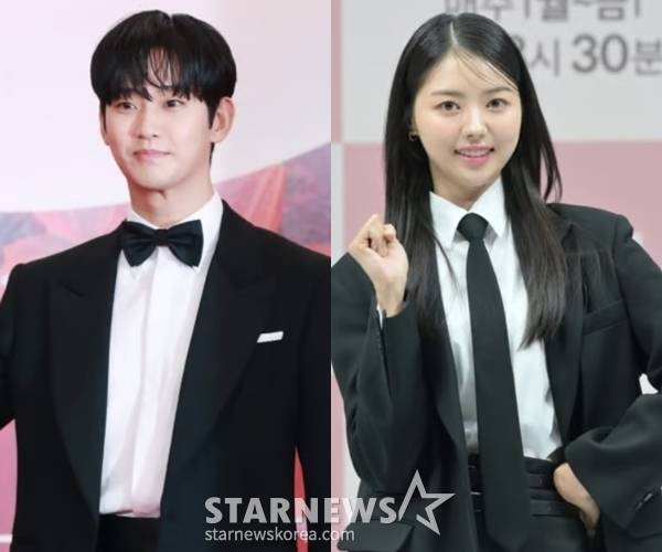 배우 김수현, 임나영 /사진=스타뉴스, KBS