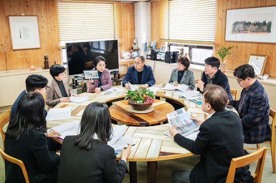 고덕강일3지구 학교 설립 촉구를 위한 조희연 서울시교육감과의 간담회