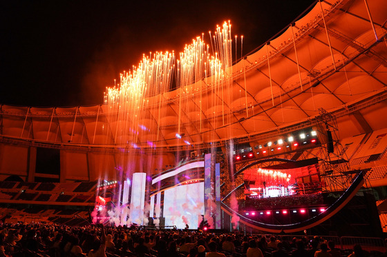 Footage from 2023 Dream Concert held in May at the Busan Asiad Main Stadium [KOREA ENTERTAINER PRODUCERS' ASSOCIATION]