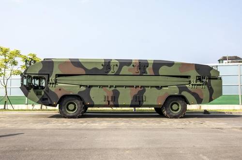 자주도하장비 '수룡' [육군 제공. 재판매 및 DB 금지]