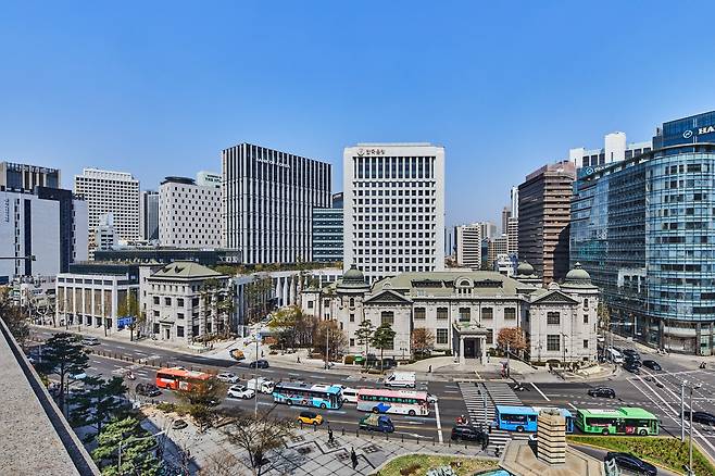 서울 중구 한국은행 본부./ 한국은행 제공