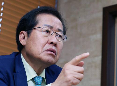 홍준표 대구시장.<연합뉴스>