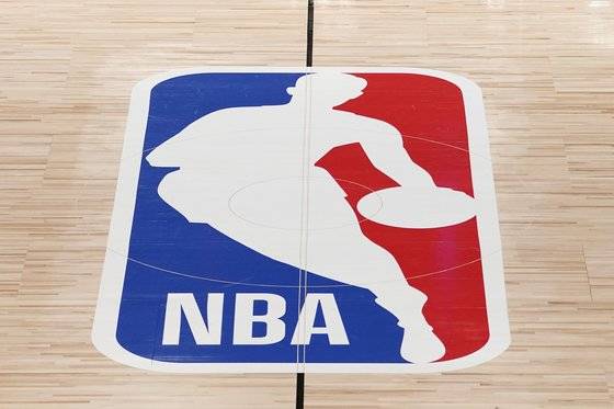 NBA 로고. 웨스트를 본 떠 만들었다. AP=연합뉴스