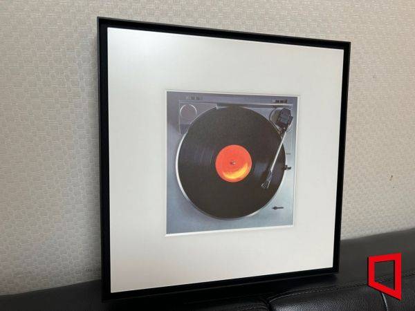 삼성전자의 액자형 스피커 '뮤직 프레임'. [사진=한예주 기자]