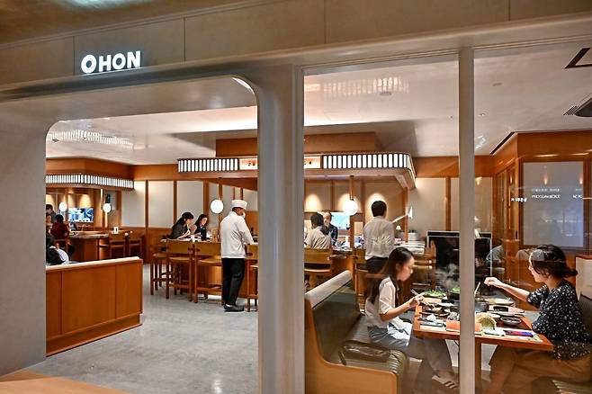 신세계백화점 강남점 지하 1층 하우스 오브 신세계 매장 모습. (사진=서범세 기자)