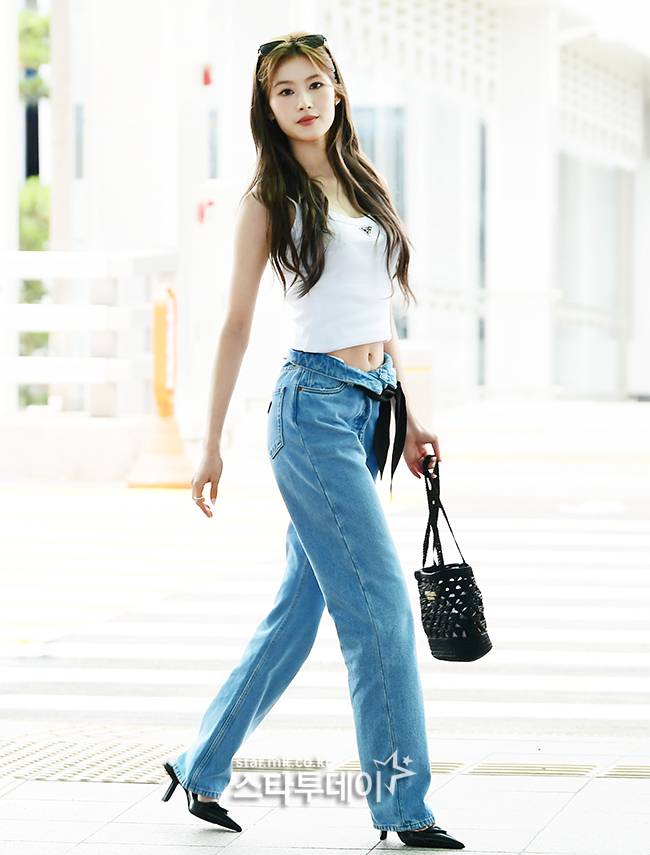 그룹 트와이스 사나. <강영국 기자>