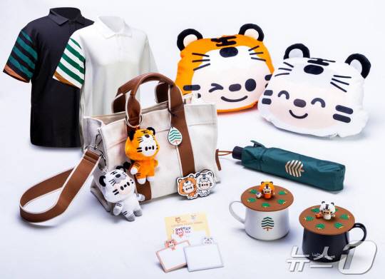 송파구, 공식 캐릭터 '하하'와 '호호'를 활용한 굿즈 (송파구 제공)