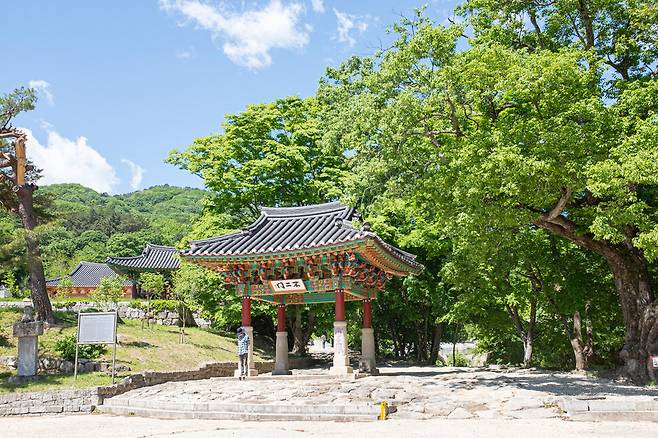 돌아오는 길에 들른 건봉사 불이문.