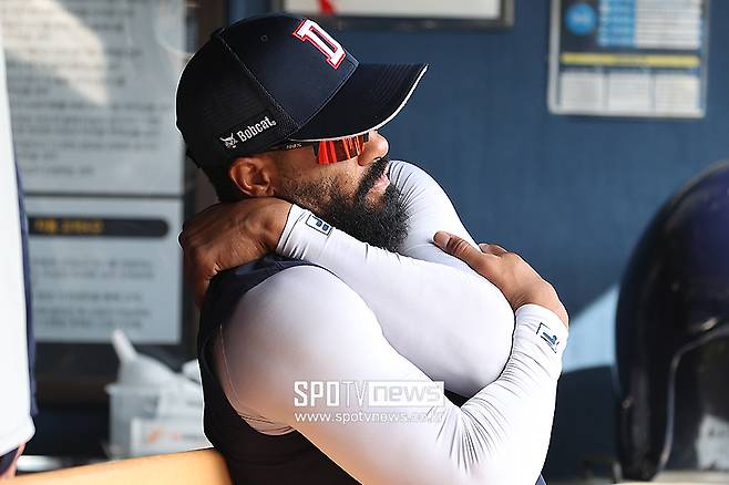 ▲ 두산 베어스 외국인 타자 헨리 라모스 ⓒ곽혜미 기자