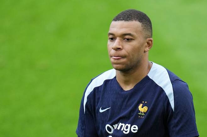 최고 몸값 선수인 킬리안 음바페. ⓒ AP=뉴시스