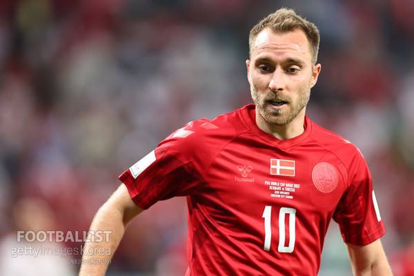 크리스티안 에릭센(덴마크). 게티이미지코리아