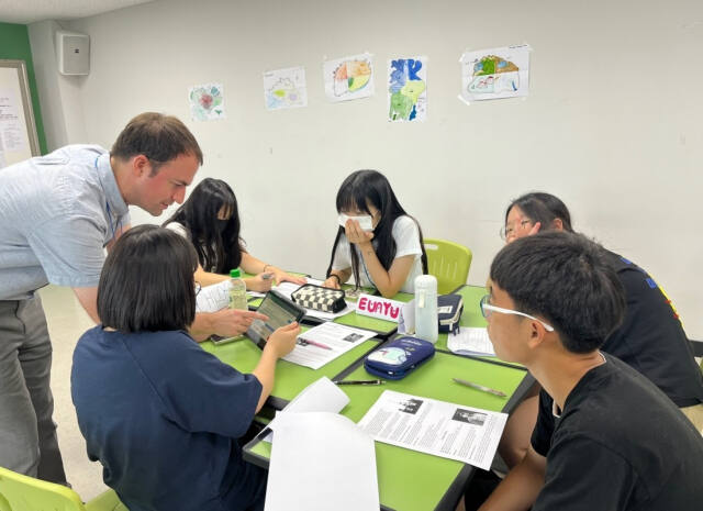 ‘2023 GAFL IB English Camp’ 수업을 진행하고 있는 경기외고. 경기외국어고등학교 제공