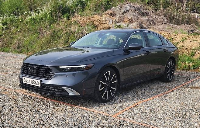 전기차 대안으로 주목받는 혼다 어코드 하이브리드 [사진촬영=최기성 매경닷컴 기자]