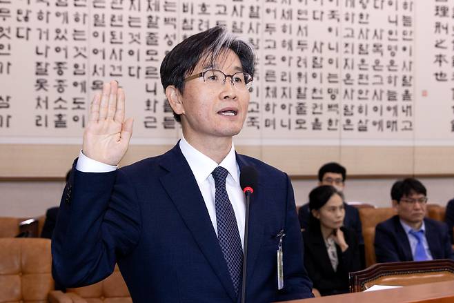 5월22일 임명된 오동운 신임 공수처장. ⓒ시사IN 조남진