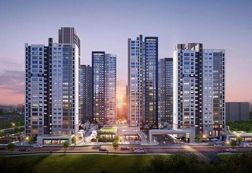 금호건설이 올해 하반기 신규 주거 브랜드 '아테라(ARTERA)'를 적용한 아파트 4500여 가구를 공급한다. /금호건설