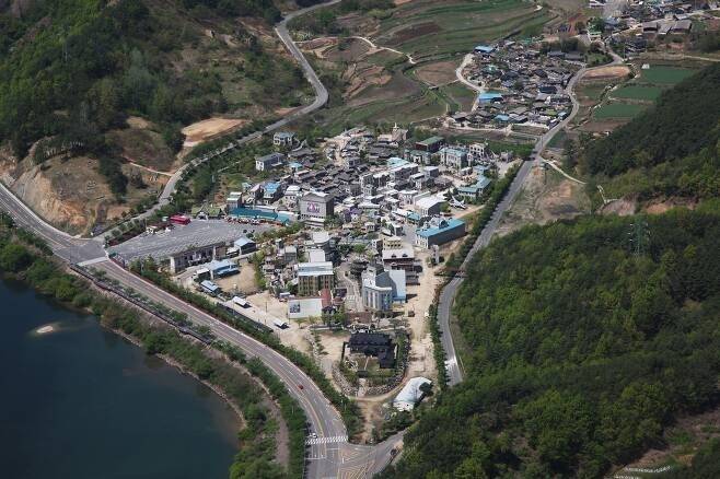 합천테마파크영상 전경. 합천군 제공